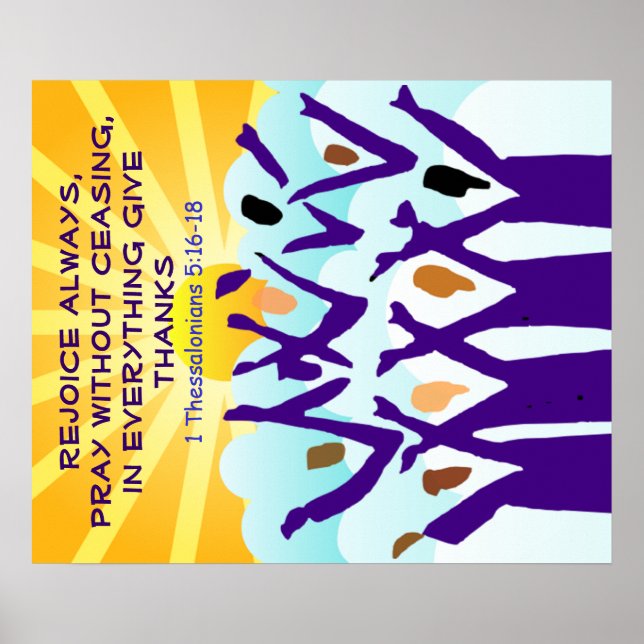 Póster Rejoice poster (Frente)