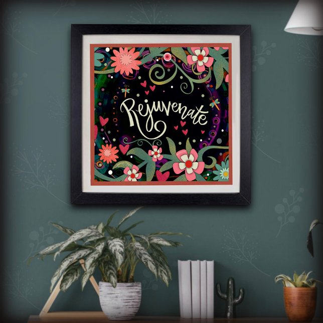 Póster Rejuvenecer la Bonito floral inspiradora (Subido por el creador)