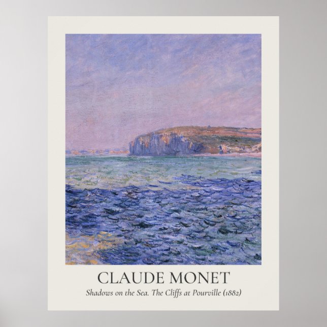 Póster Relación Claude Monet Vintage Wall Art 11x14 (Frente)