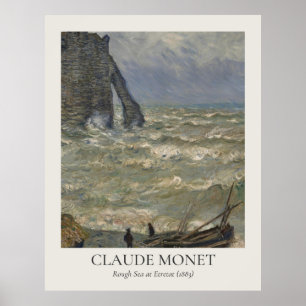 Póster Relación Claude Monet Vintage Wall Art 11x14