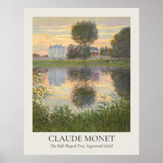 Póster Relación Claude Monet Vintage Wall Art 11x14