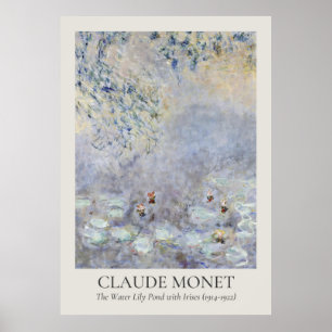 Póster Relación ISO de Claude Monet Vintage Wall Art