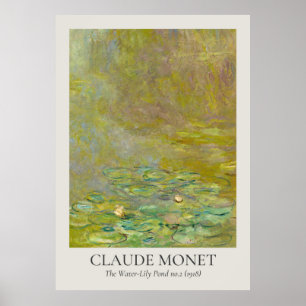 Póster Relación ISO de Claude Monet Vintage Wall Art
