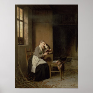 Póster Relajación después del trabajo del día