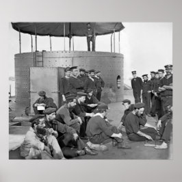 Póster Relajación en el monitor