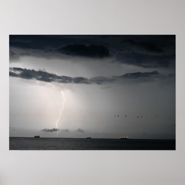 Póster Relámpago (Frente)