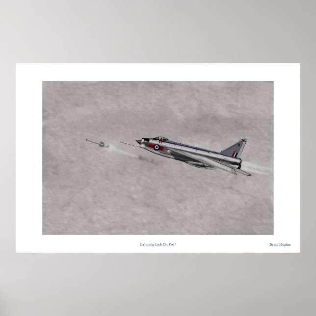 Póster Relámpago activado (Frente)