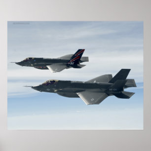 Póster Relámpago F-35