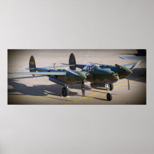Póster Relámpago P-38
