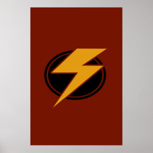 Póster Relámpago rojo - poster