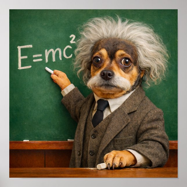 Póster "Relativity Speaking" (Frente)