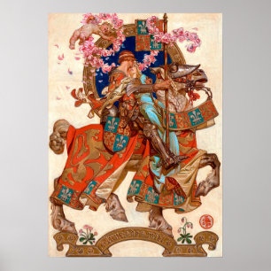 Póster Relato de hadas - Leyendecker