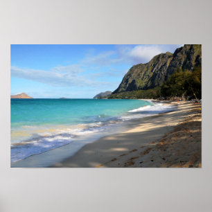 Póster Relax Hawaiian Style Print