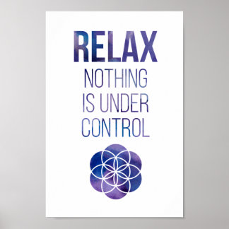 Póster Relax Mindness Buddha Cita