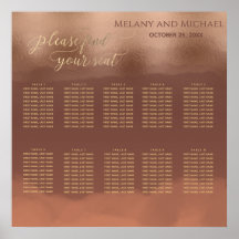 Relieve metalizado Rosa dorado canela cantaloupe a