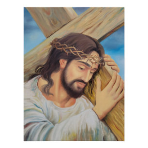 Póster Religión cristiana Jesucristo