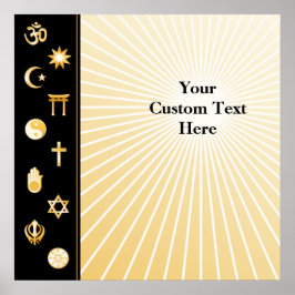 Póster Religiones internacionales