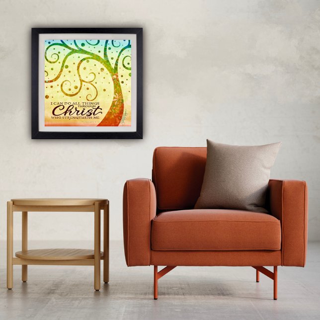 Póster Religioso Todas las Cosas Árbol de Cristo (Subido por el creador)
