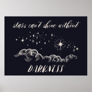 Póster Religious typography art print