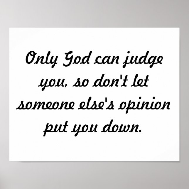 Póster Religous Motivational encouraging Poster (Frente)