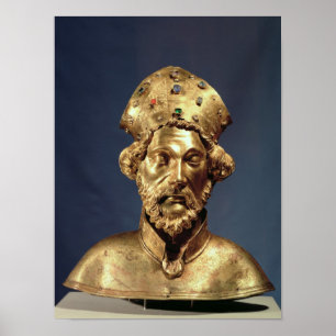 Póster Reliquary bust of St. John Cassian