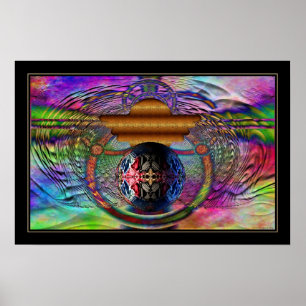 Póster Reliquia psicodélica.