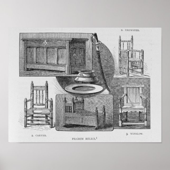 Póster Reliquias de peregrinos (Frente)