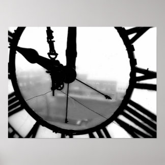 Póster Reloj antiguo