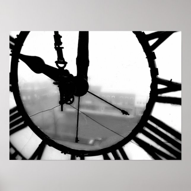 Póster Reloj antiguo (Frente)
