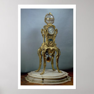 Póster Reloj astronómico de Passament hecho por Jacques