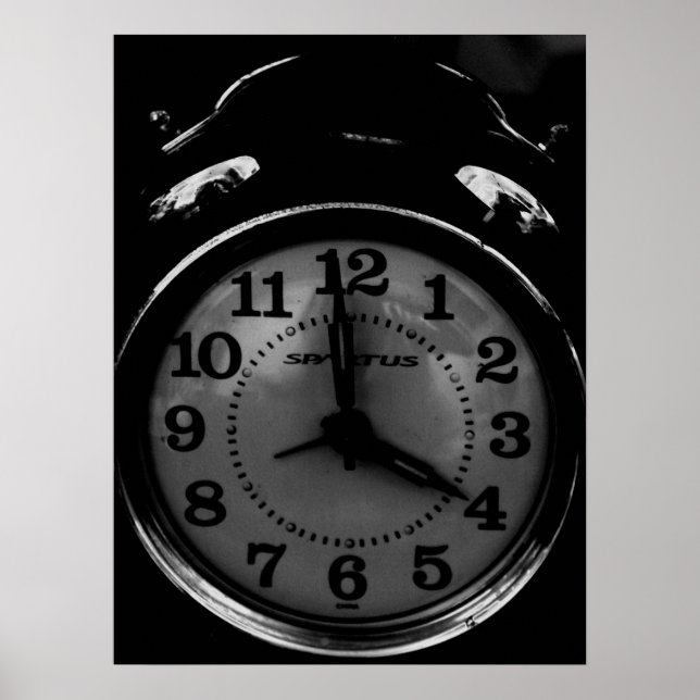 Póster Reloj de anclaje (Frente)