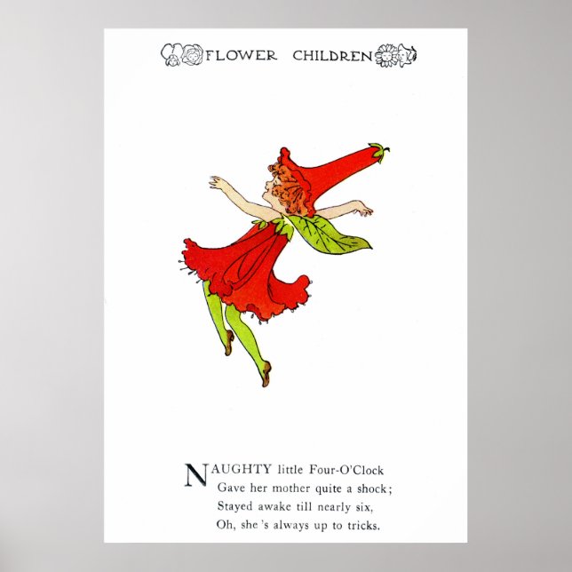 Póster Reloj De Cuatro Años (Frente)