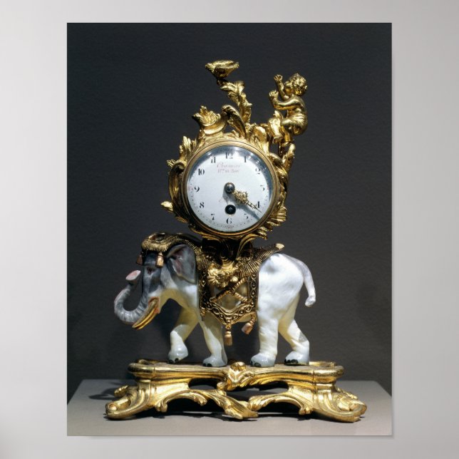 Póster Reloj de escritorio (Frente)