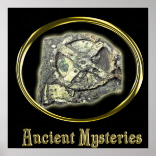 Póster Reloj de la estrella de misterios antiguos