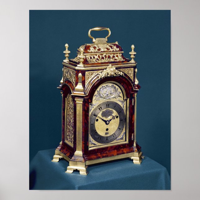 Póster Reloj de mesa, c.1750 (Frente)