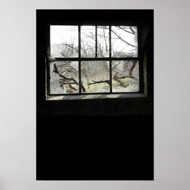 Póster Reloj de ventana (Frente)