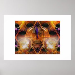 Póster Reloj del día del juicio final