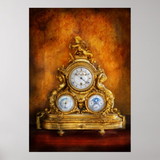 Póster Relojero - ¿Alguien tiene la hora?