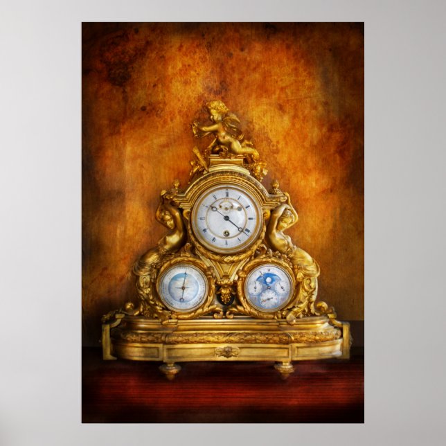 Póster Relojero - ¿Alguien tiene la hora? (Frente)