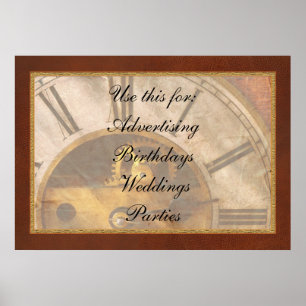 Póster Relojero - cuándo es