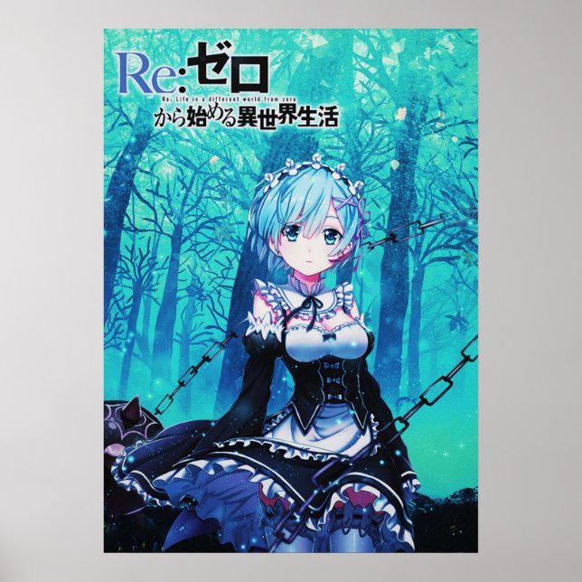 Póster Rem ReZero (Frente)