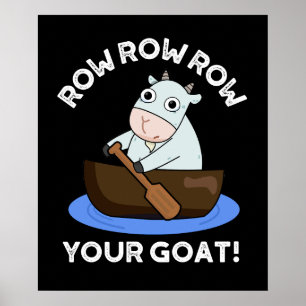 Póster Rema Rema Rema Tu Cabra Chiste Animal Divertido Fo