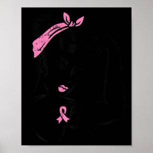 Póster Remachadora Esperanza Luchando Contra el Cáncer de