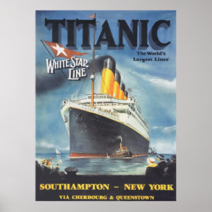 Póster Remake original Titanic Poster
