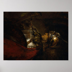 Póster Rembrandt Man in Armor