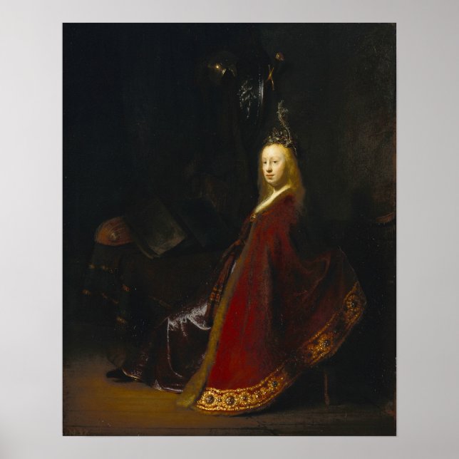 Póster Rembrandt - Minerva (Frente)