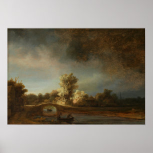 Póster Rembrandt - Puente Stone