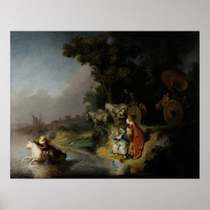 Póster Rembrandt - Rapto de Europa
