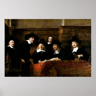 Póster Rembrandt: Sindicatos de la hermandad de los Drape