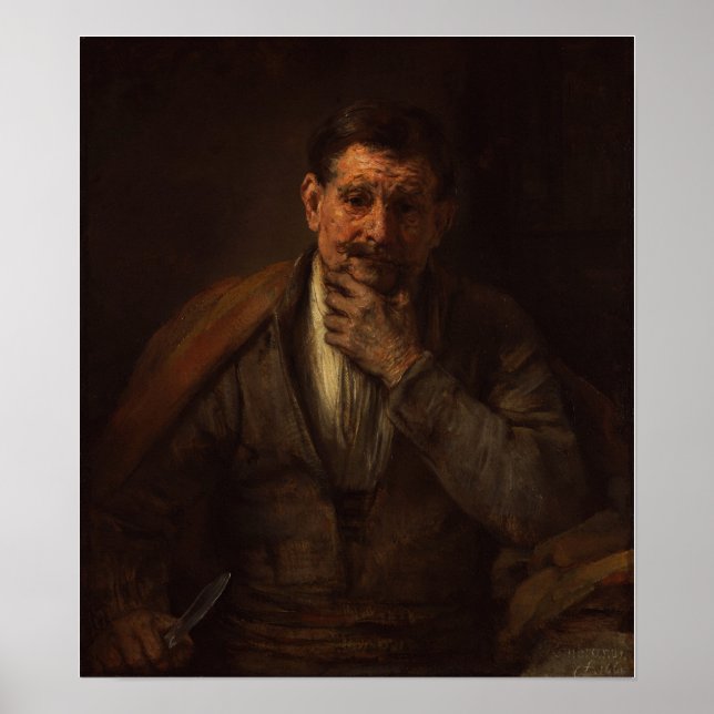 Póster Rembrandt - St. Bartholomew (Frente)